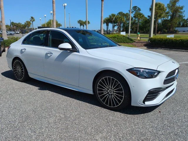 Certified Used 2026 White Mercedes-Benz C 300 image 2