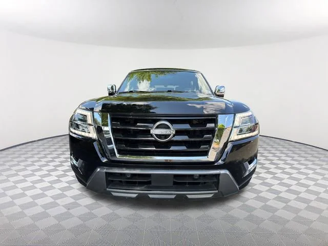 Used 2021 Black Nissan Platinum 2WD image 2