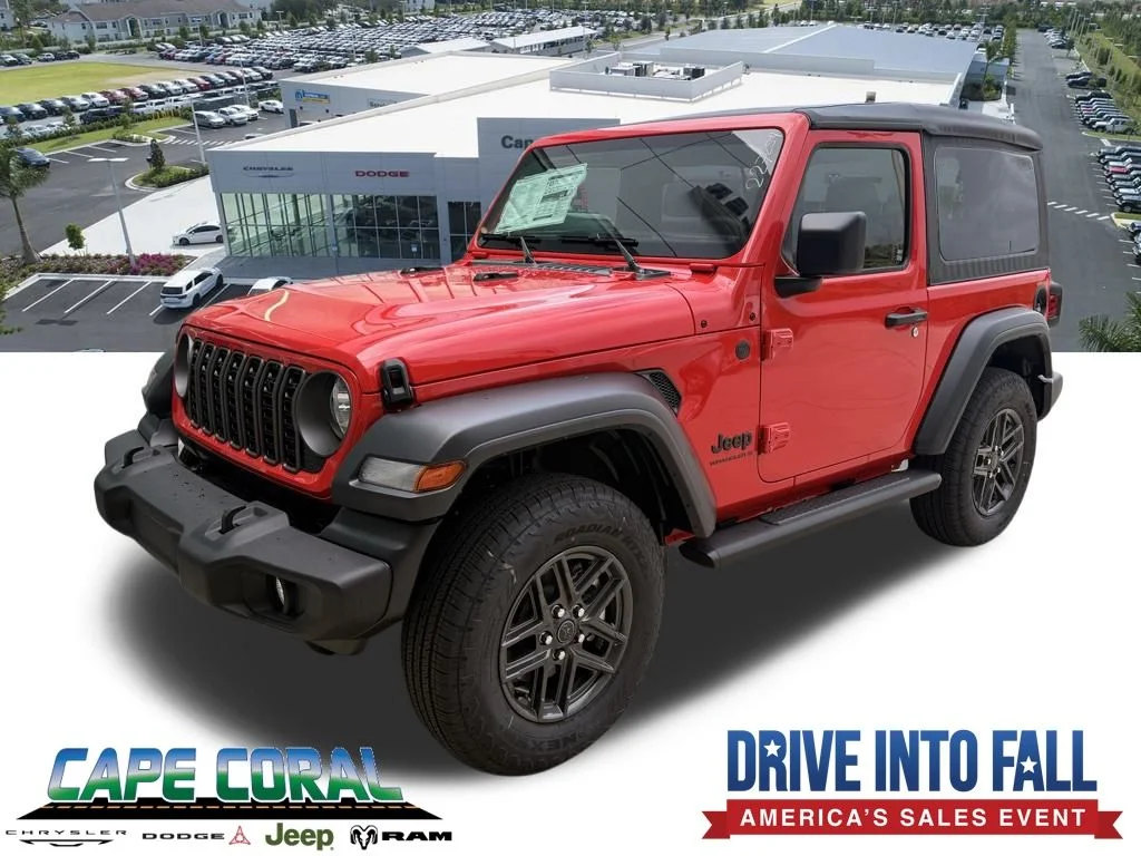 New 2026 Firecracker Red Clear-Coat Exterior Paint Jeep Sport image 1