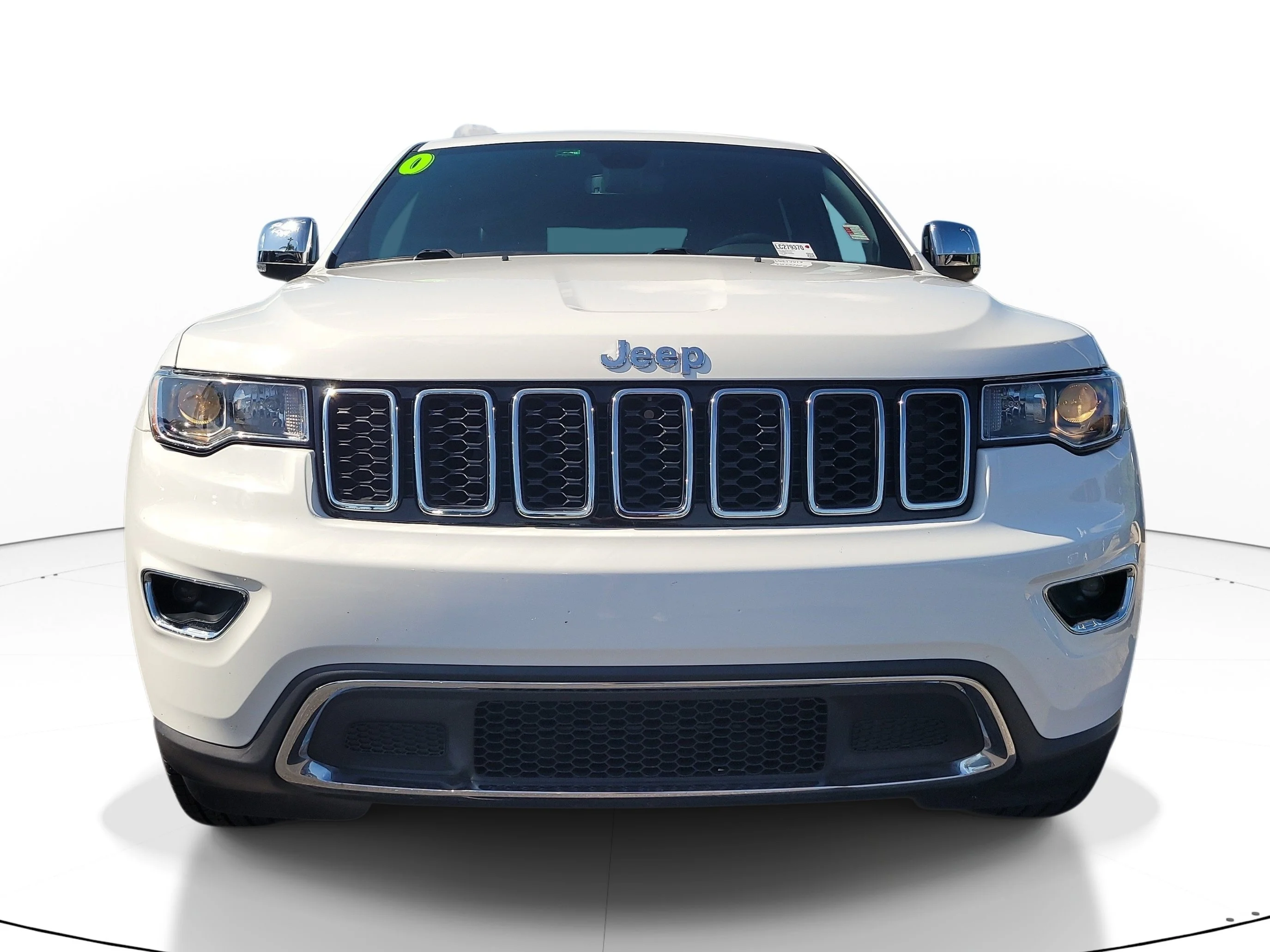 Used 2020 Bright White Clearcoat Jeep Limited image 2