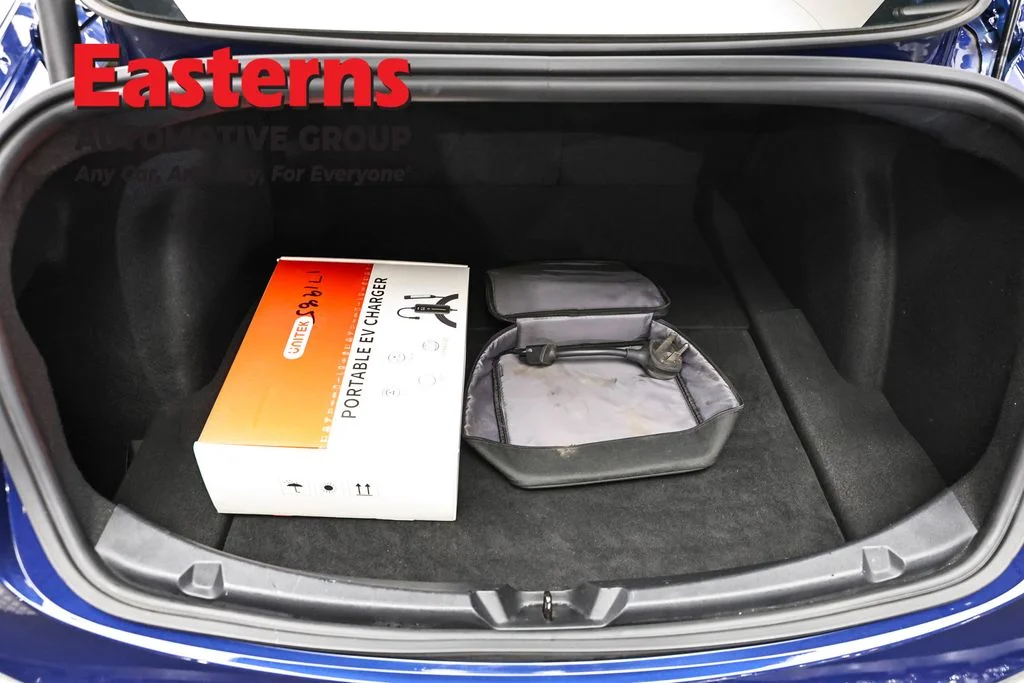 Used 2021 Blue Tesla Standard Range Plus image 9