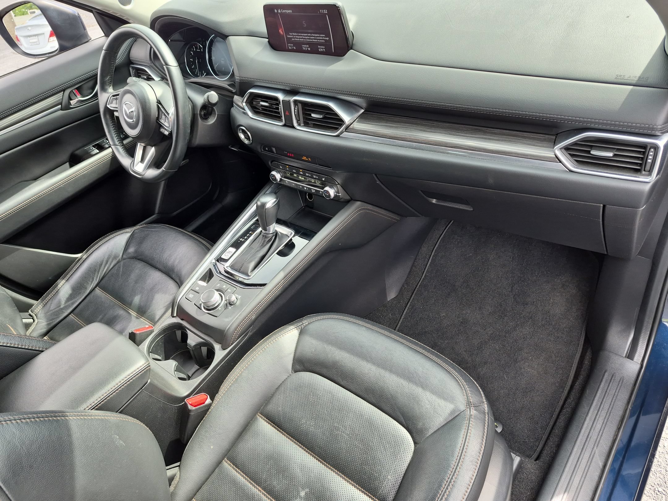 Used 2019 Deep Crystal Blue Mica Mazda Grand Touring Reserve image 36
