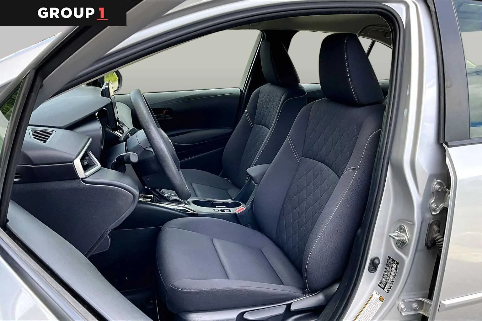 Used 2023 Classic Silver Metallic Toyota Hybrid LE image 9