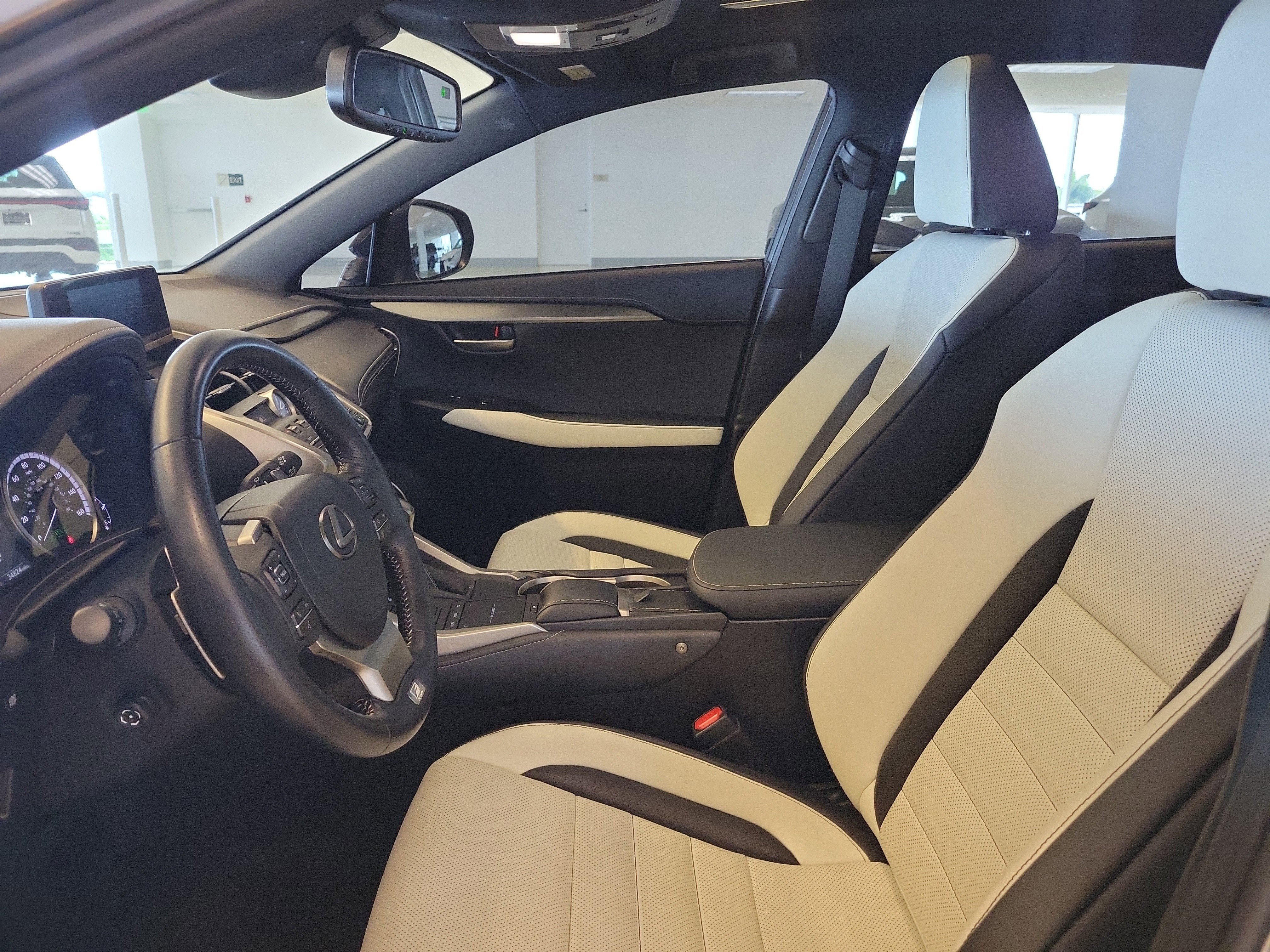 Used 2021 Atomic Silver Lexus NX 300 F SPORT image 24