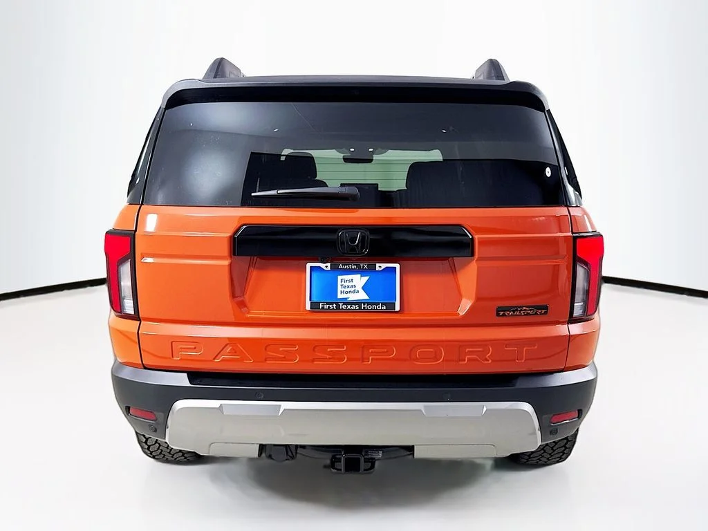 New 2026 Sunset Orange Honda TrailSport Blackout image 7