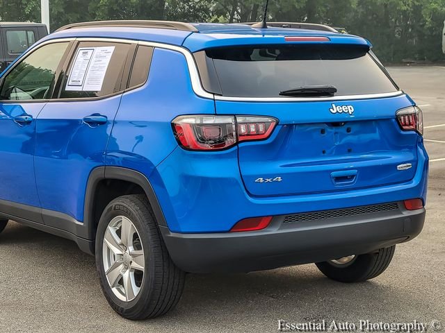 Used 2022 Blue Jeep Latitude image 6