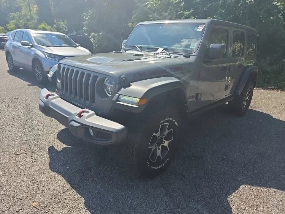 Used 2022 Gray Jeep Unlimited Rubicon image 7
