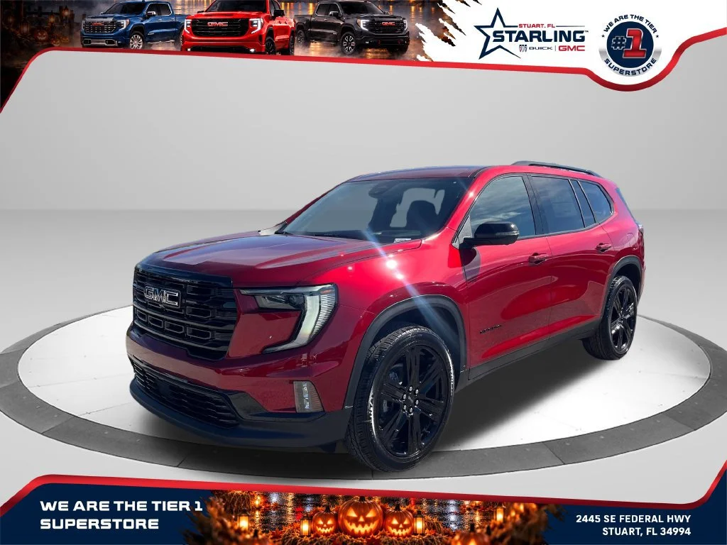 New 2027 Volcanic Red Tintcoat GMC Elevation image 1