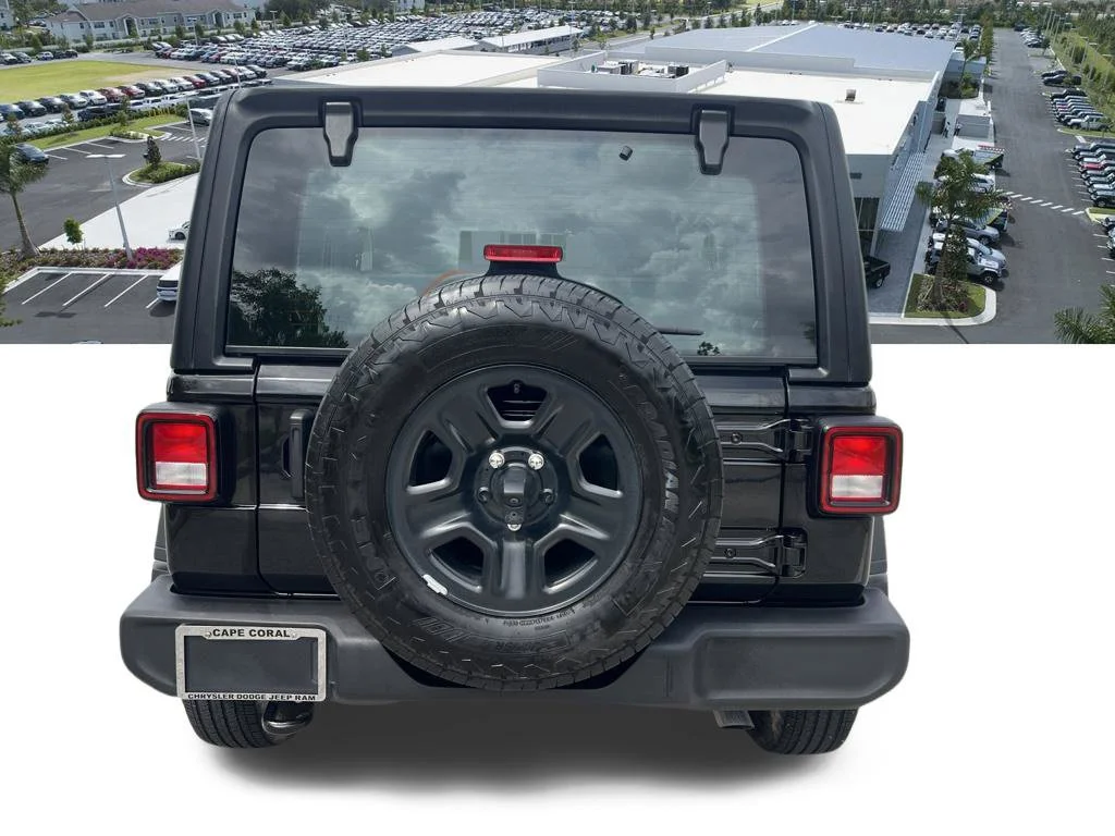 Certified Used 2025 Black Jeep Sport image 11