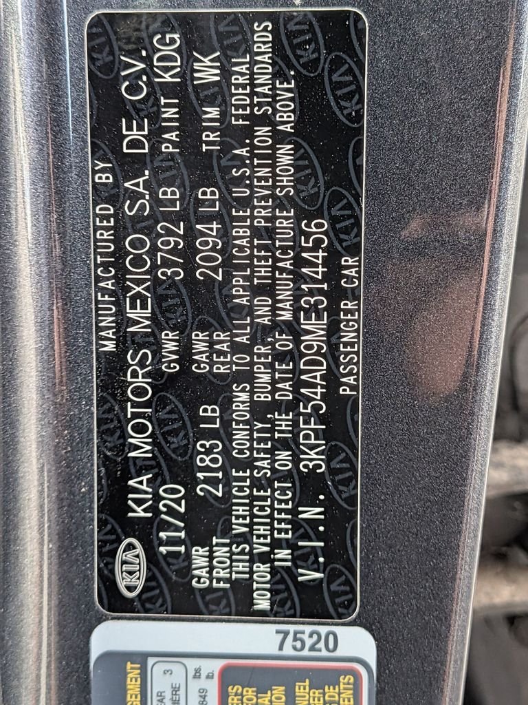 Used 2021 Gray Kia EX image 33