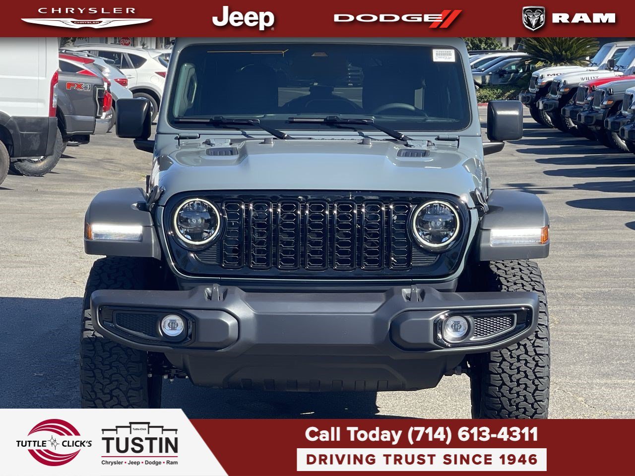 New 2026 Anvil Clearcoat Jeep Willys image 2