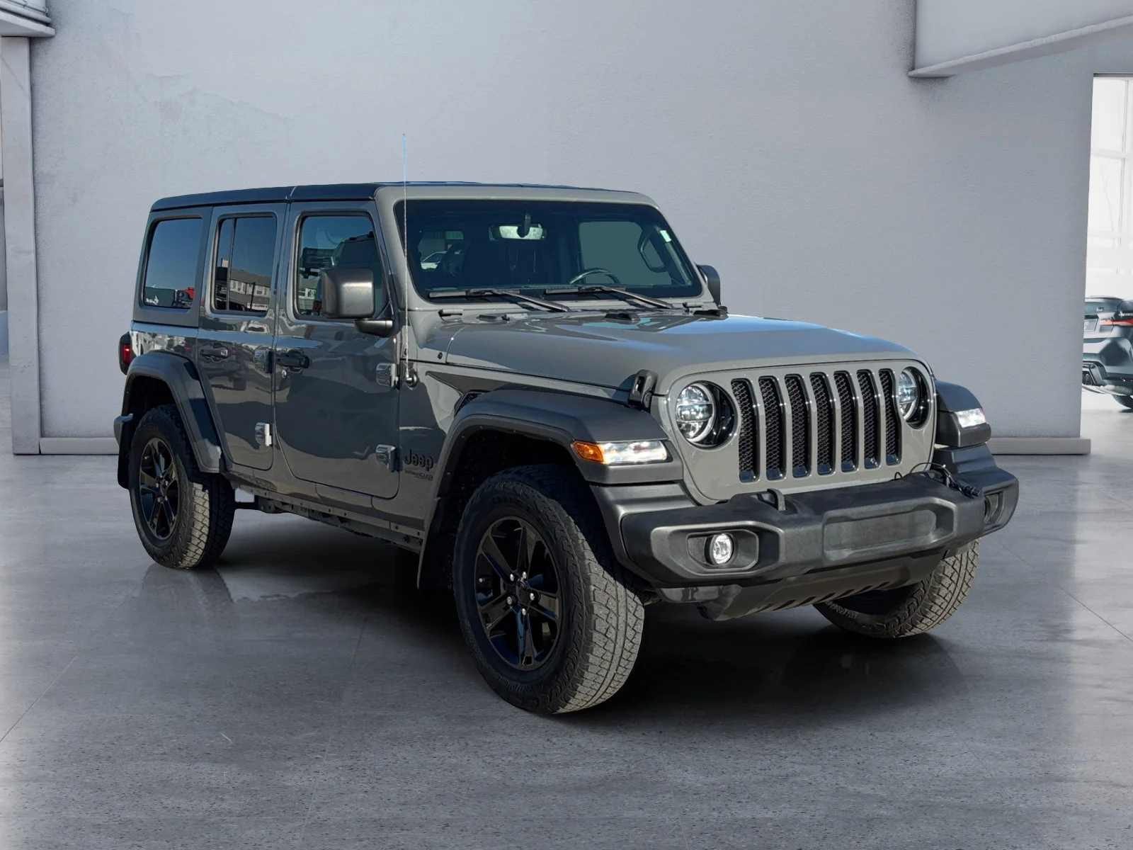 Used 2022 Gray Jeep Unlimited Sport Altitude image 7