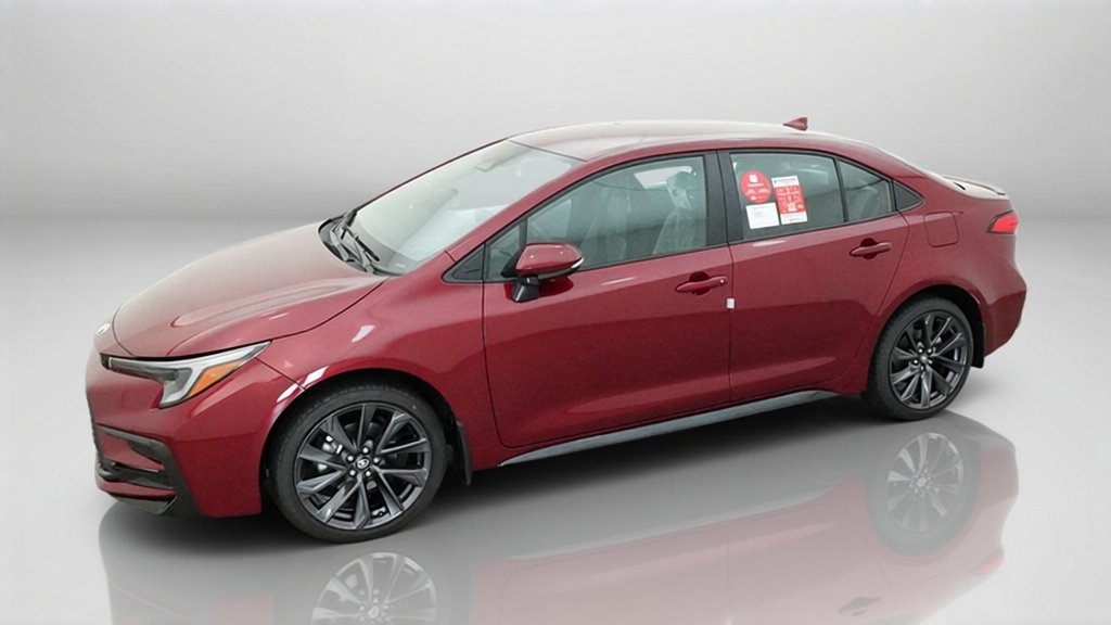 New 2027 Ruby Flare Pearl Toyota SE image 3