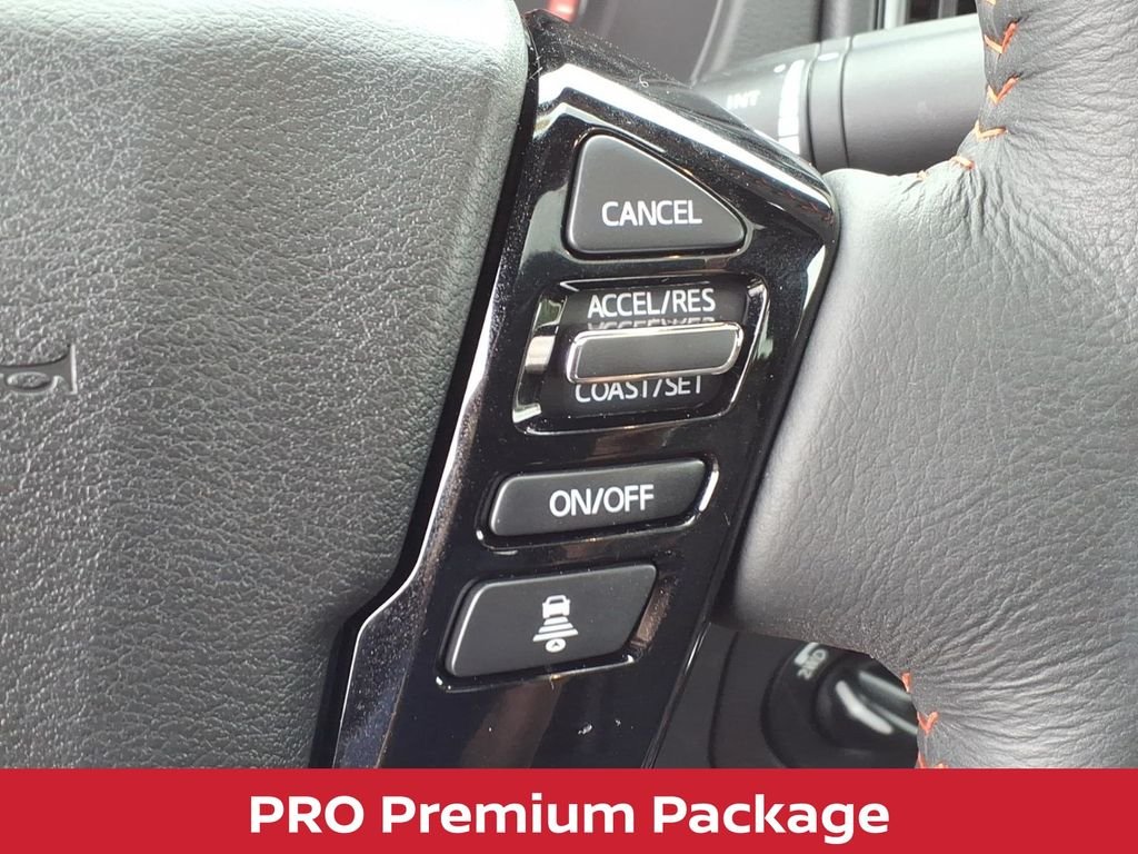 Used 2025 Afterburn Orange Nissan PRO-4X premium W/LEATHER, SUNROOF & ONLY 5k MILES! image 18