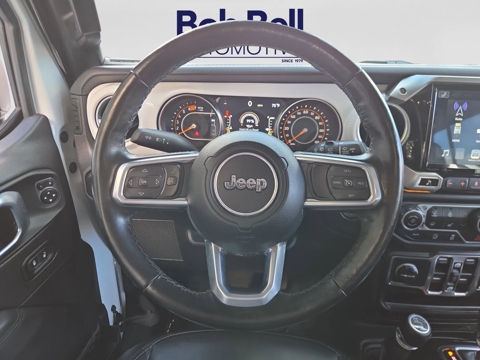 Used 2021 White Jeep Unlimited Sahara Altitude image 12