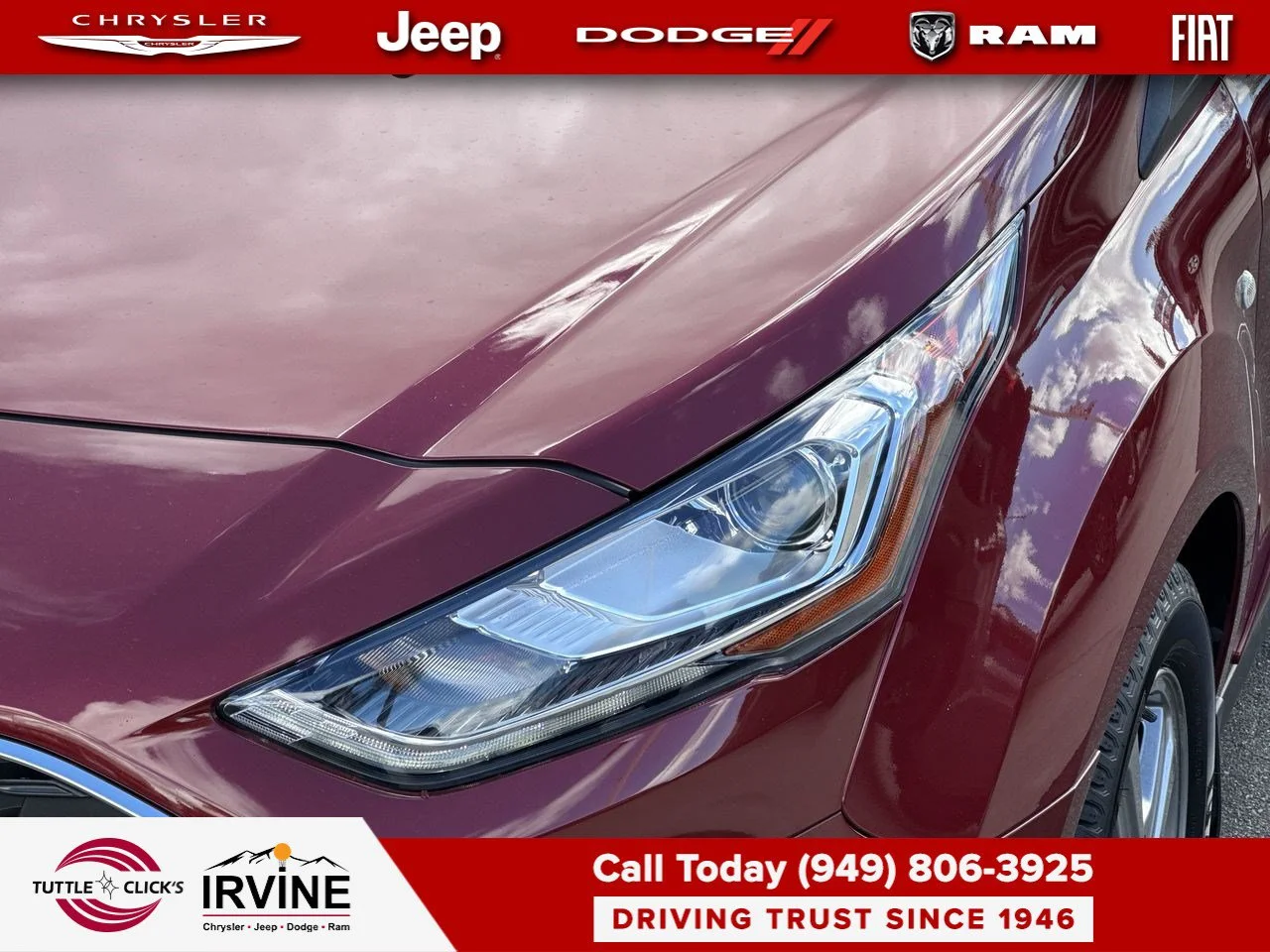 Used 2019 Kapoor Red Metallic Ford Titanium image 16