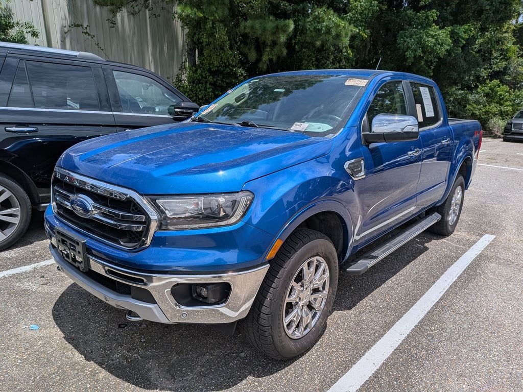 Used 2020 Blue Ford Lariat image 1