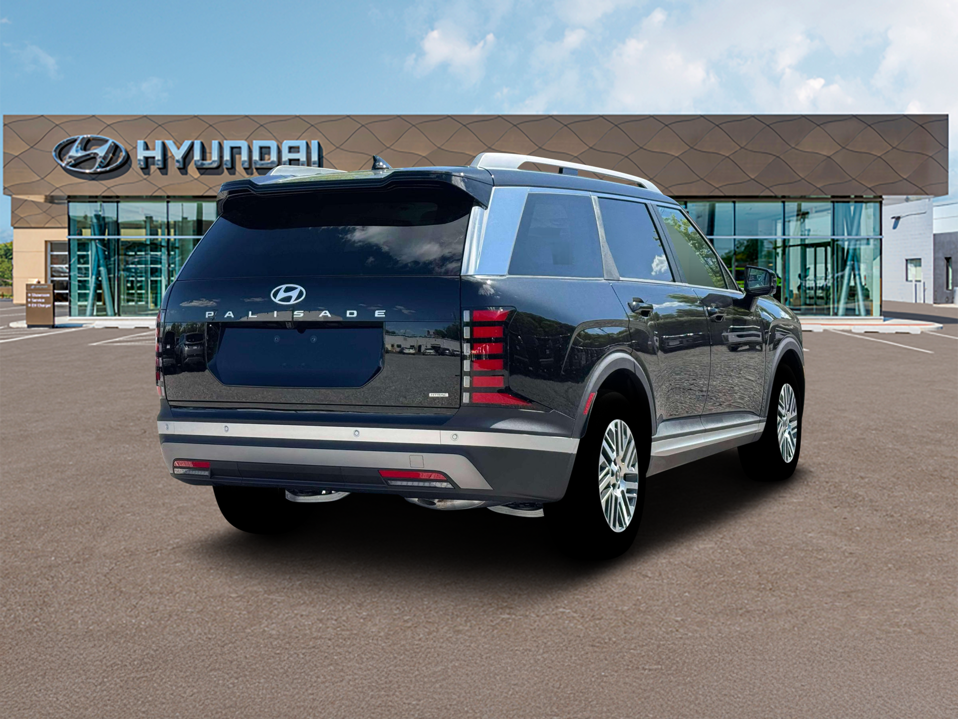 New 2026 Abyss Black Pearl Hyundai SEL AWD image 7