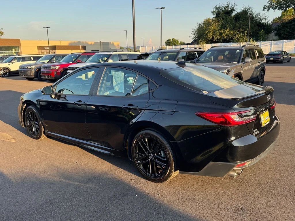 Used 2025 Black Toyota SE image 5