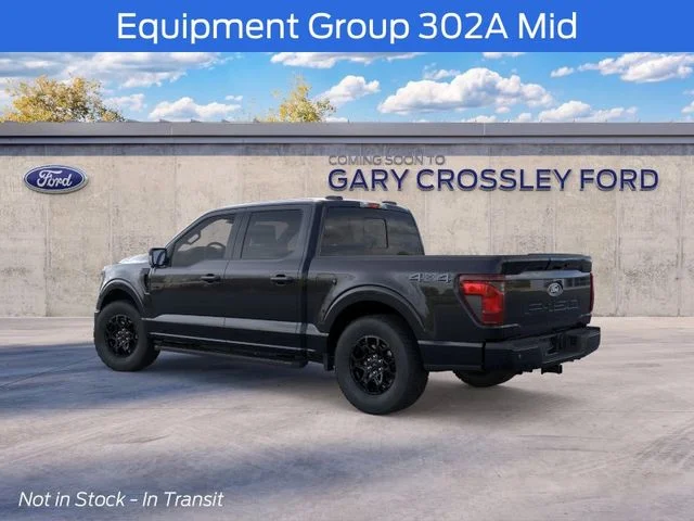New 2026 Agate Black Metallic Ford XLT image 4