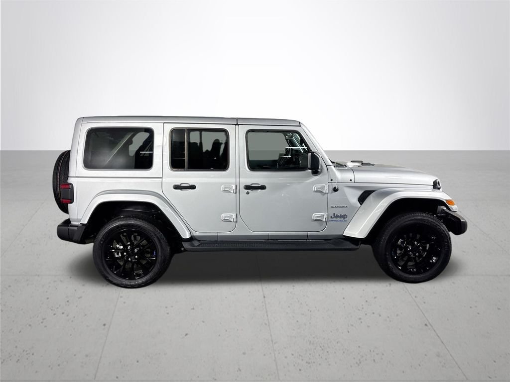 Used 2023 Silver Jeep Sahara 4xe image 5