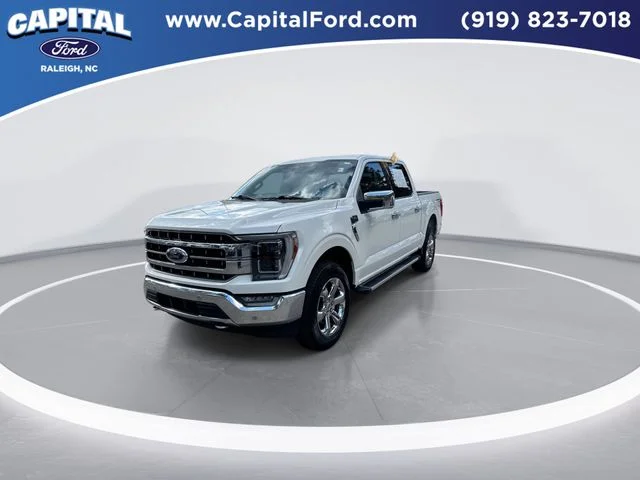 Used 2023 White Ford Lariat image 4