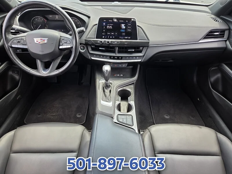 Used 2023 Summit White CADILLAC 4DR SDN LUXURY image 12