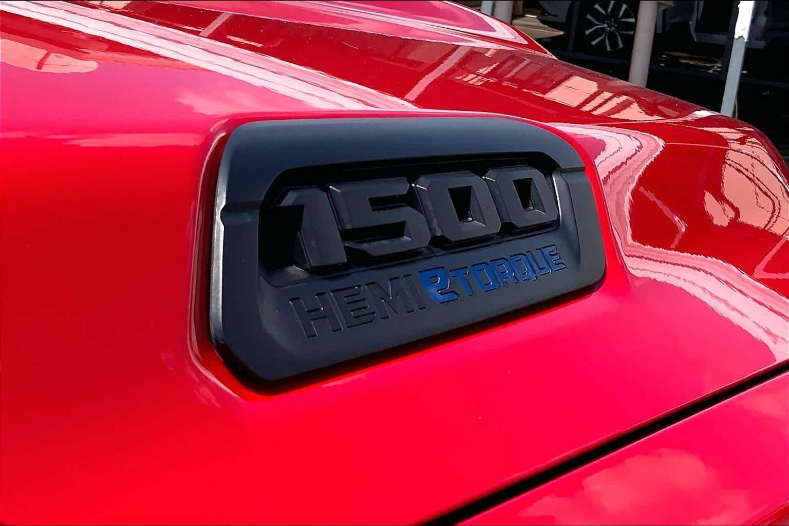 Used 2023 Flame Red Clearcoat Ram Big Horn image 10