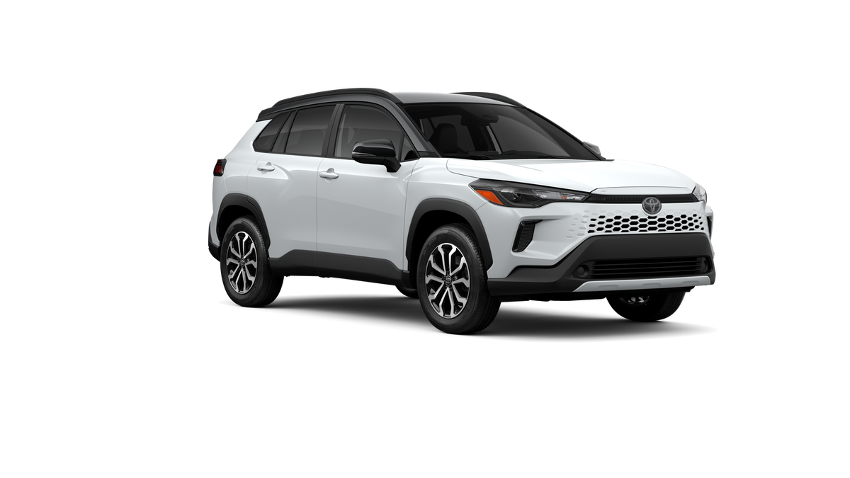 New 2026 Wind Chill Pearl with Jet Black roof Toyota Hybrid SE image 23