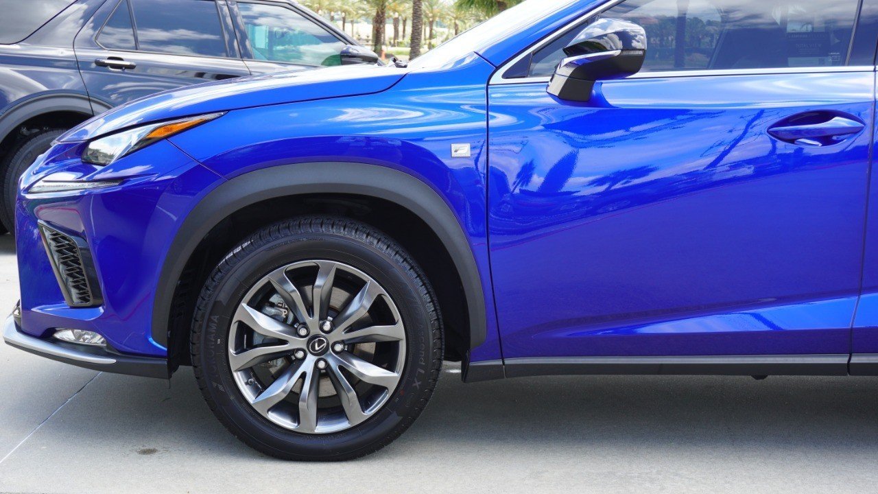 Certified Used 2021 HEAT BLUE CONTRAST LAYERI Lexus NX 300 F SPORT image 10