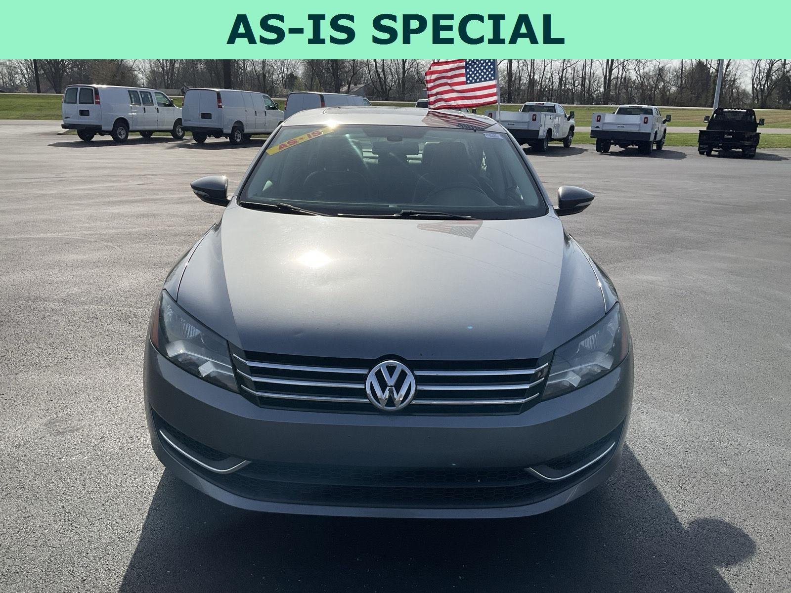 Used 2012 Volkswagen Passat SE with VIN 1VWBP7A3XCC106364 for sale in Corydon, IN