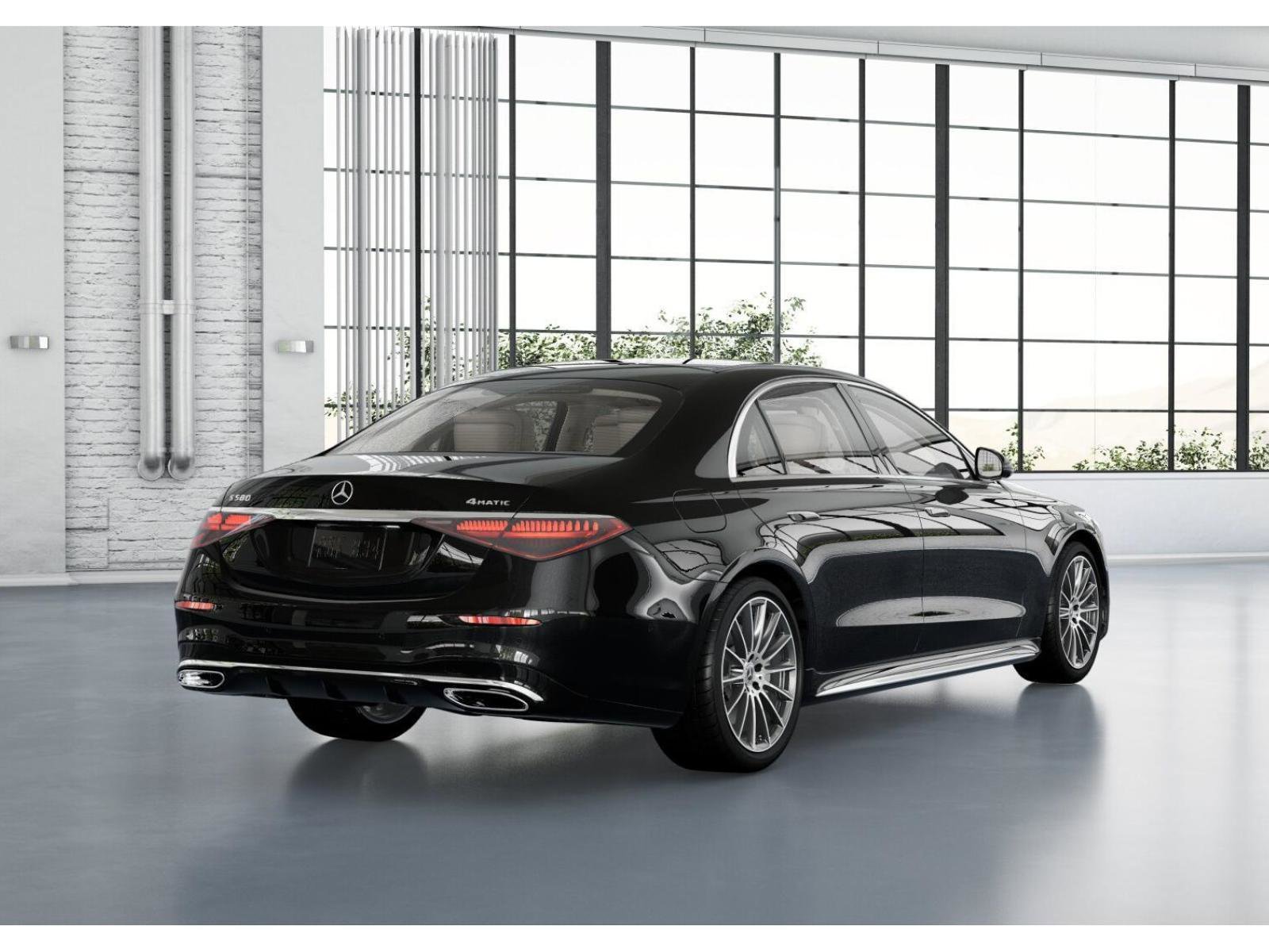 New 2026 Obsidian Black Metallic Mercedes-Benz S 580 image 35