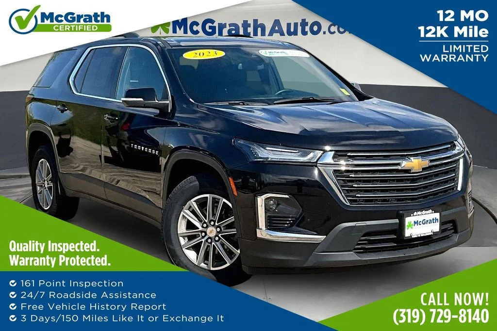 Used 2023 Black Chevrolet LT image 1