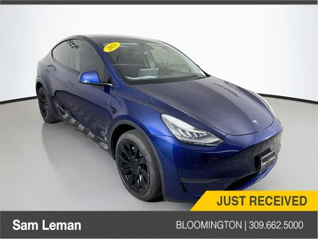 2023 Tesla Model Y Long Range for sale at Sam Leman Chrysler Jeep Dodge of Bloomington