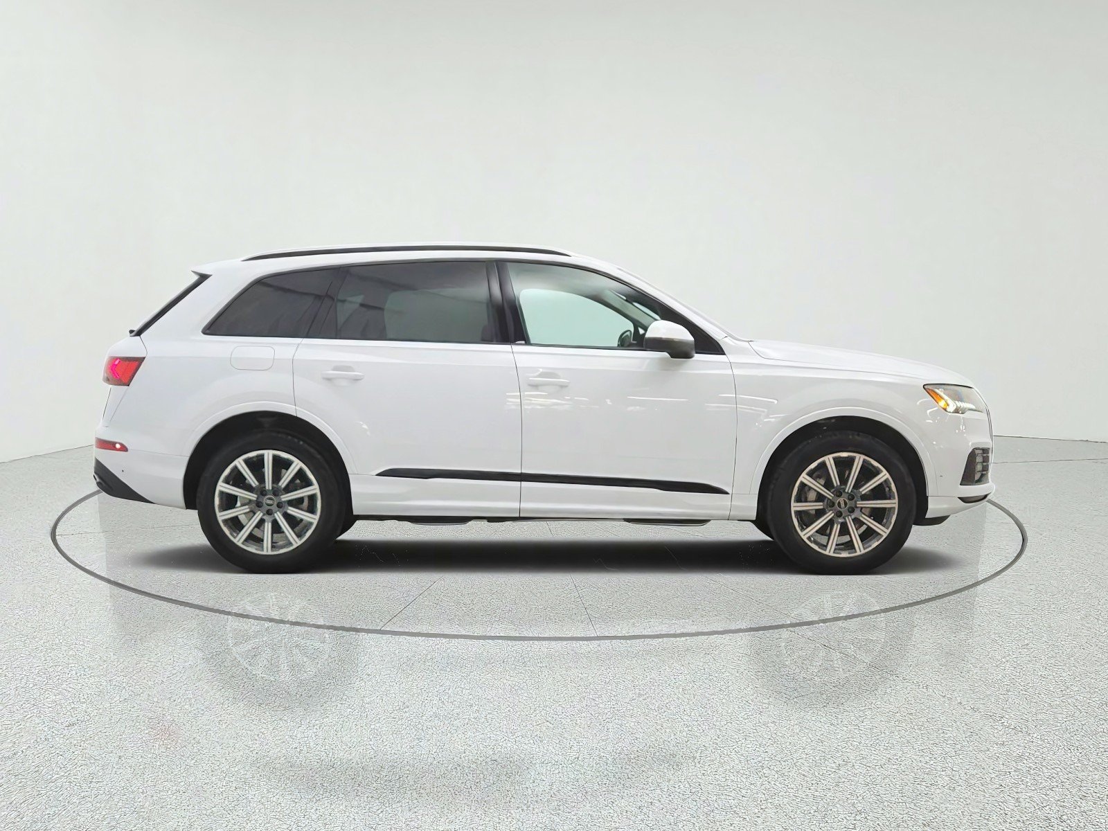 Used 2023 Glacier White Metallic Audi Premium Plus image 4