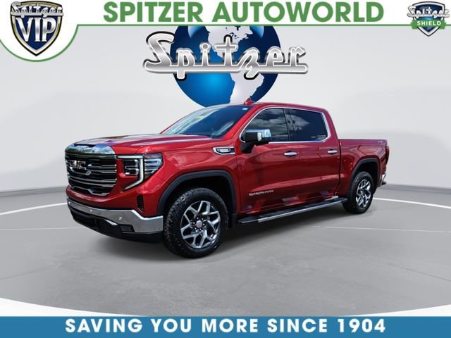 Used 2024 Volcanic Red Tintcoat GMC SLT image 4