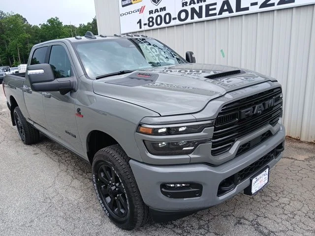 New 2026 Ceramic Gray Clear-Coat Exterior Paint RAM Laramie image 1