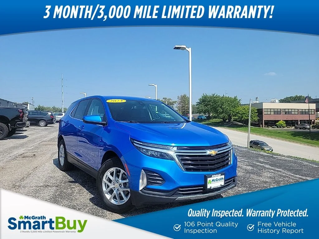 Used 2024 Blue Chevrolet LT image 1