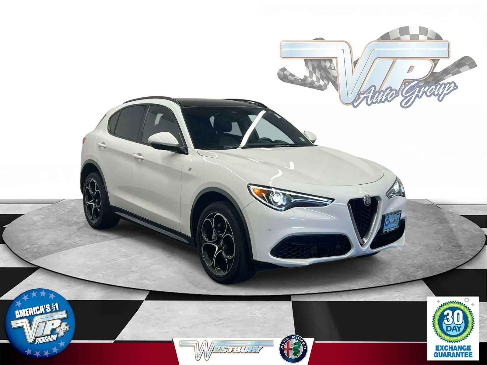 Used 2023 Alfa White Alfa Romeo Ti image 1
