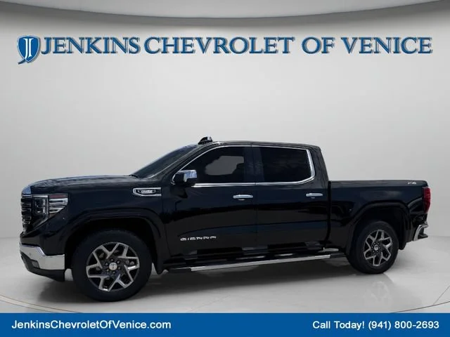 Used 2023 ONYX BLACK GMC SLT image 10