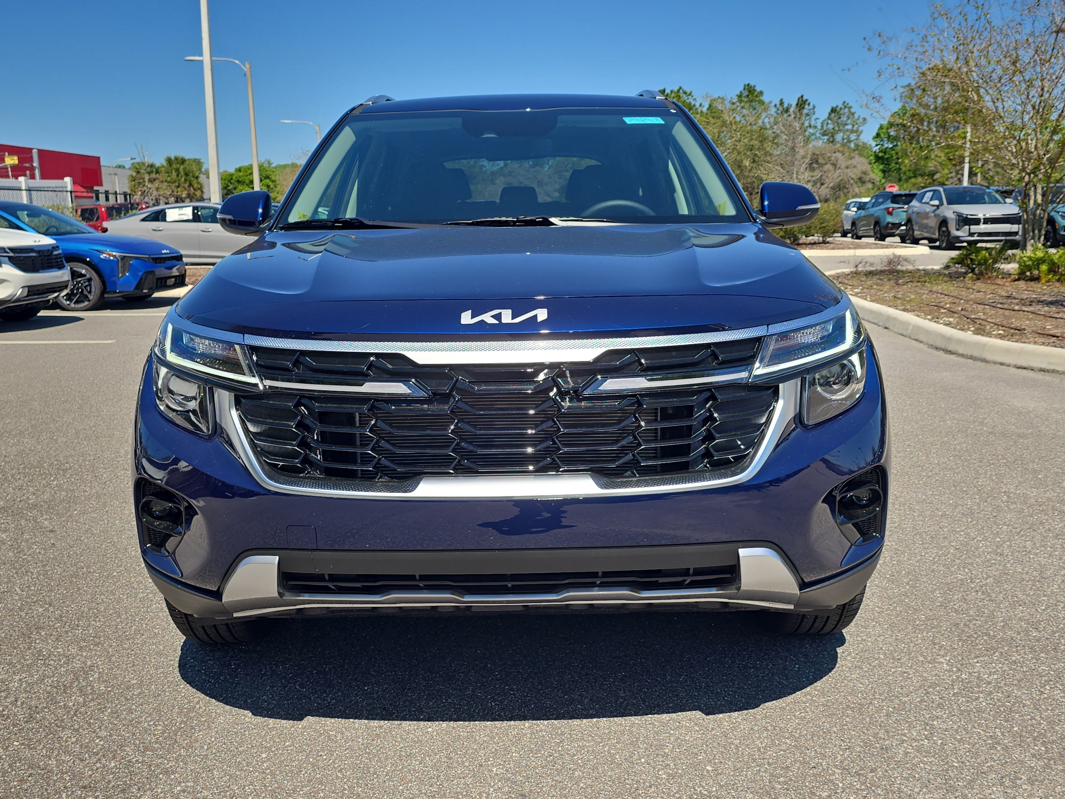 New 2026 Dark Ocean Blue Kia EX image 3