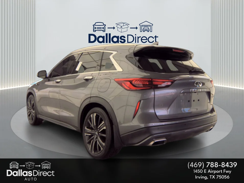 Used 2021 Graphite Shadow INFINITI LUXE image 8