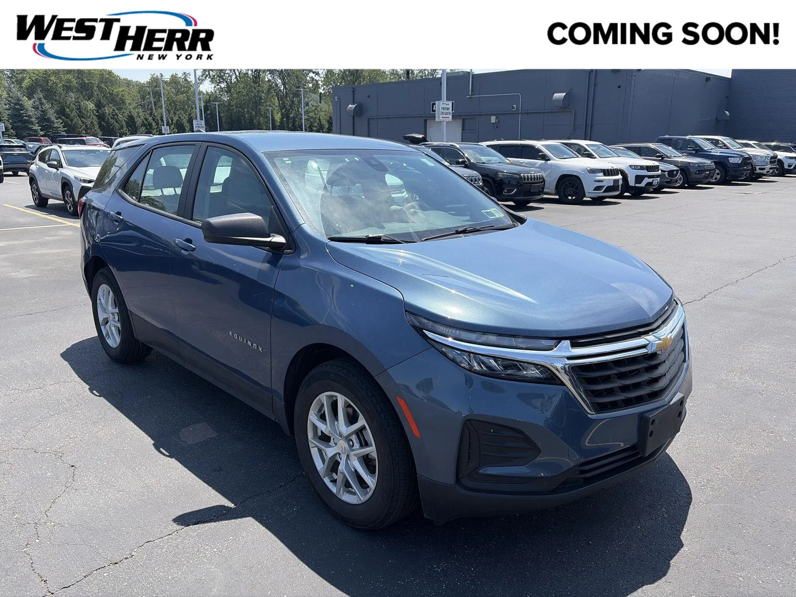 Used 2024 Lakeshore Blue Metallic Chevrolet LS image 1