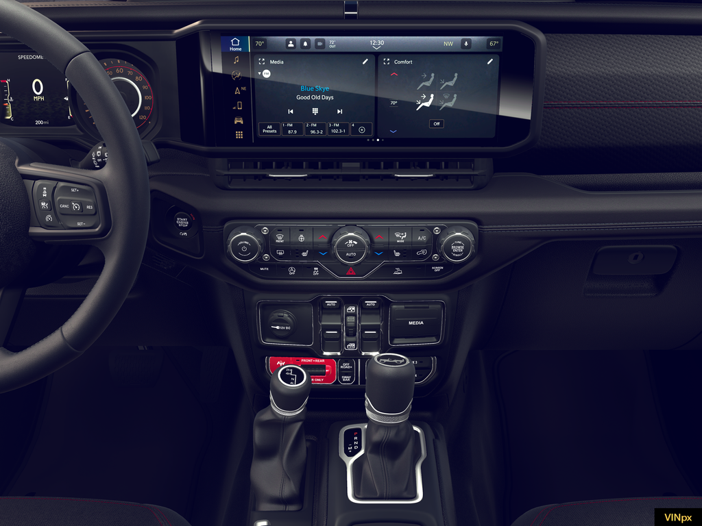 New 2026 Bright White Clear-Coat Exterior Paint Jeep Rubicon image 8