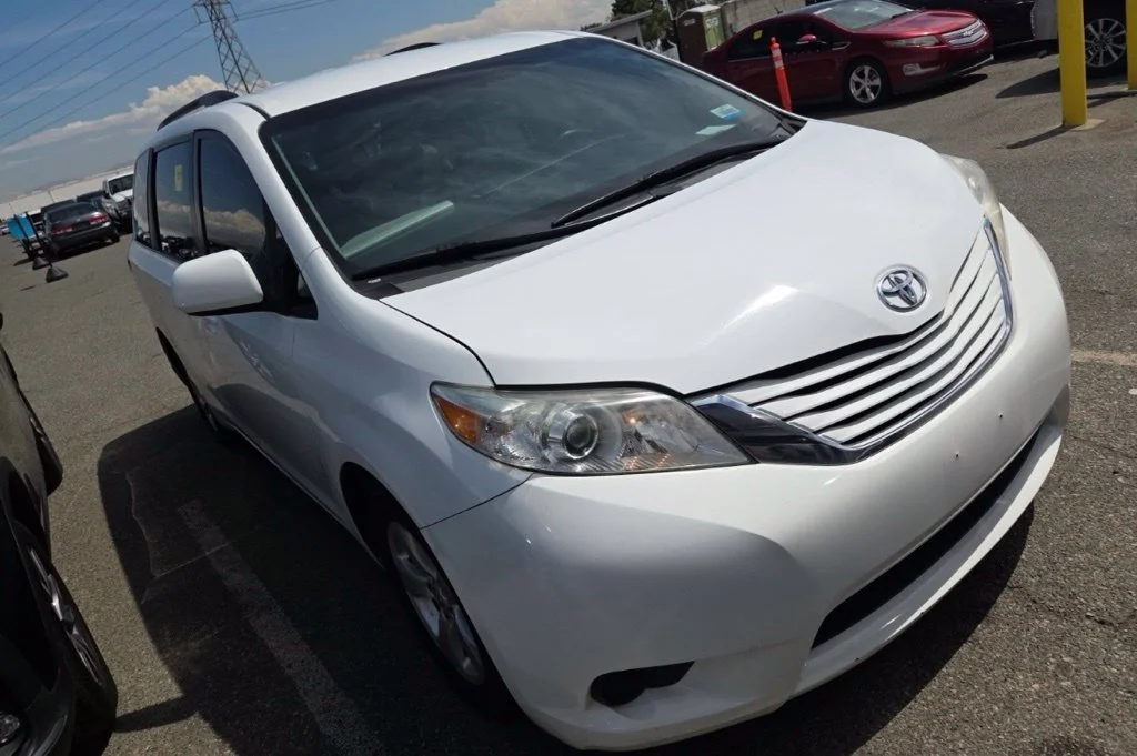 Used 2017 Super White Toyota LE image 2