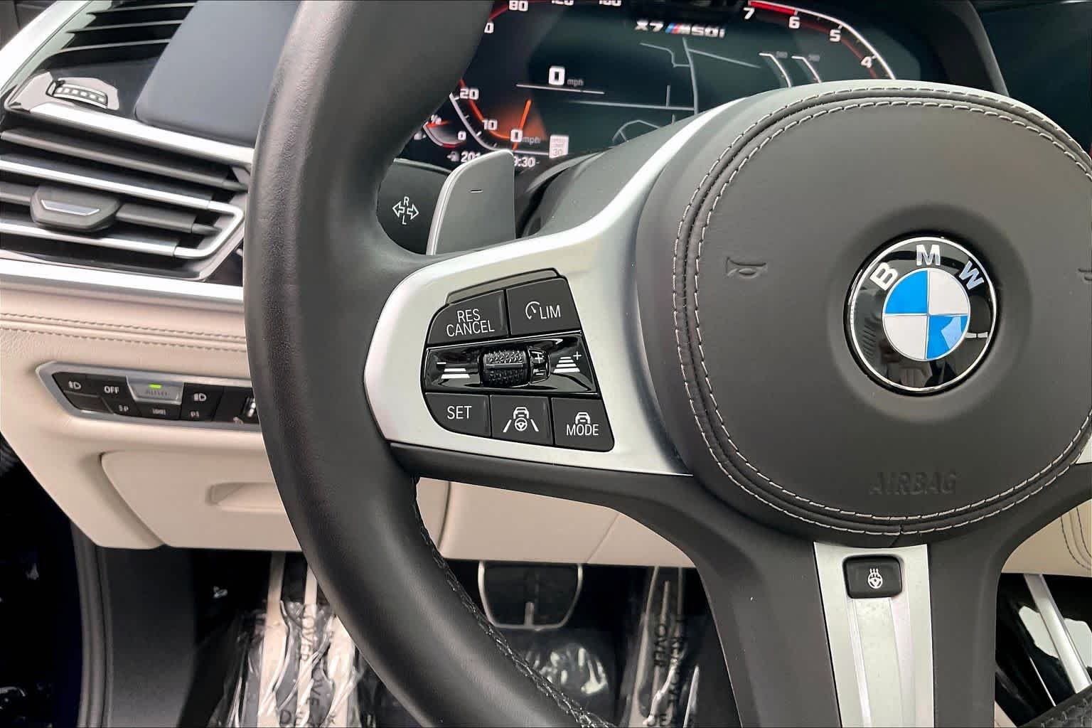 Used 2021 Tanzanite Blue II Metallic BMW M50i image 23
