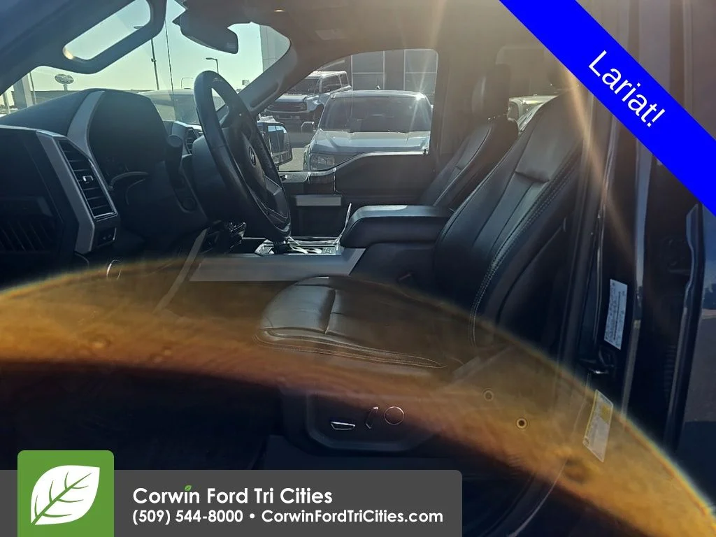 Used 2018 Blue Ford Lariat image 10