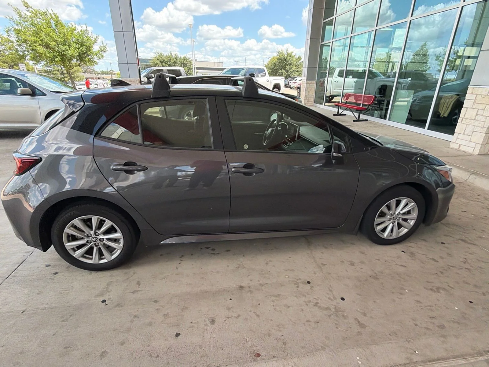 Used 2024 Gray Toyota SE image 11