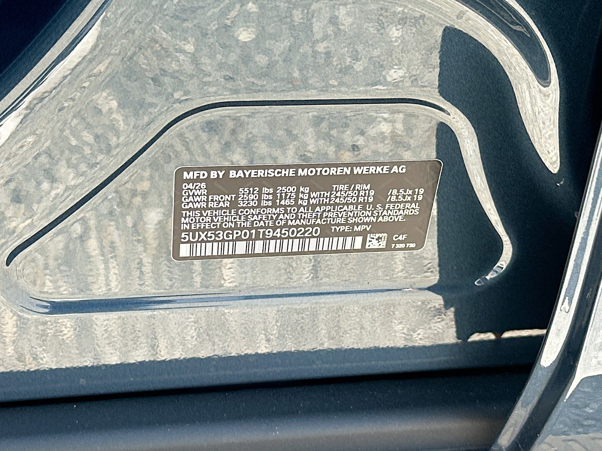 New 2026 Arctic Race Blue Metallic BMW 30 xDrive image 23