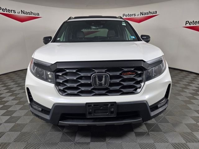 Used 2022 Platinum White Pearl Honda TrailSport image 2